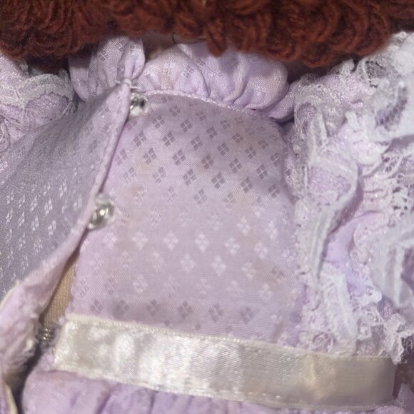 Cabbage Patch Kids Porcelain Collection Doll With Dress & Certificate Of Authent - Picture 15 of 16